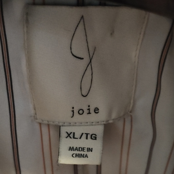 Joie Blue and White Plaid Blazer - Picture 4 of 5